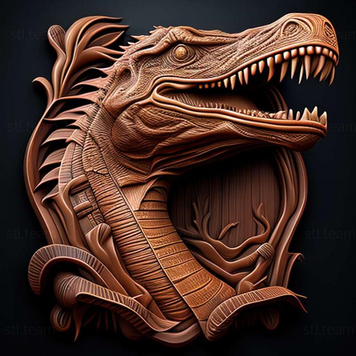 3D модель Чанчуньзавр (STL)